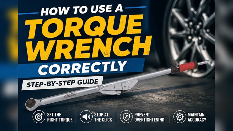 How to Use a Torque Wrench Correctly (Step-by-Step Guide)
