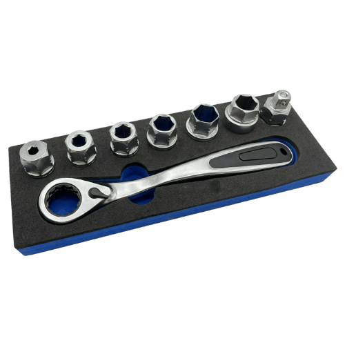6-Piece Dual-Ended Go Through Socket Set (12 Sizes)
